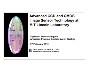 Advanced CCD and CMOS Image Sensor Technology at MIT Lincoln Laboratory